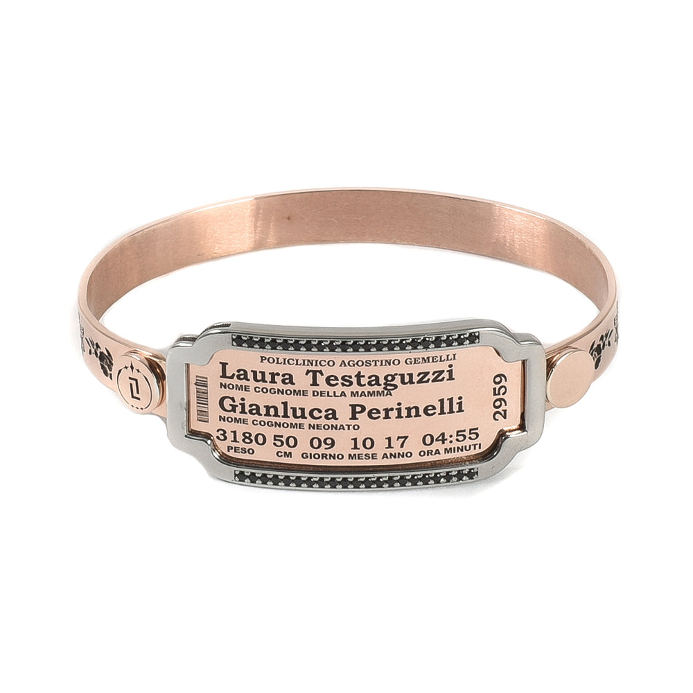 Bracciale Rigido Nascita Fiore della Vita