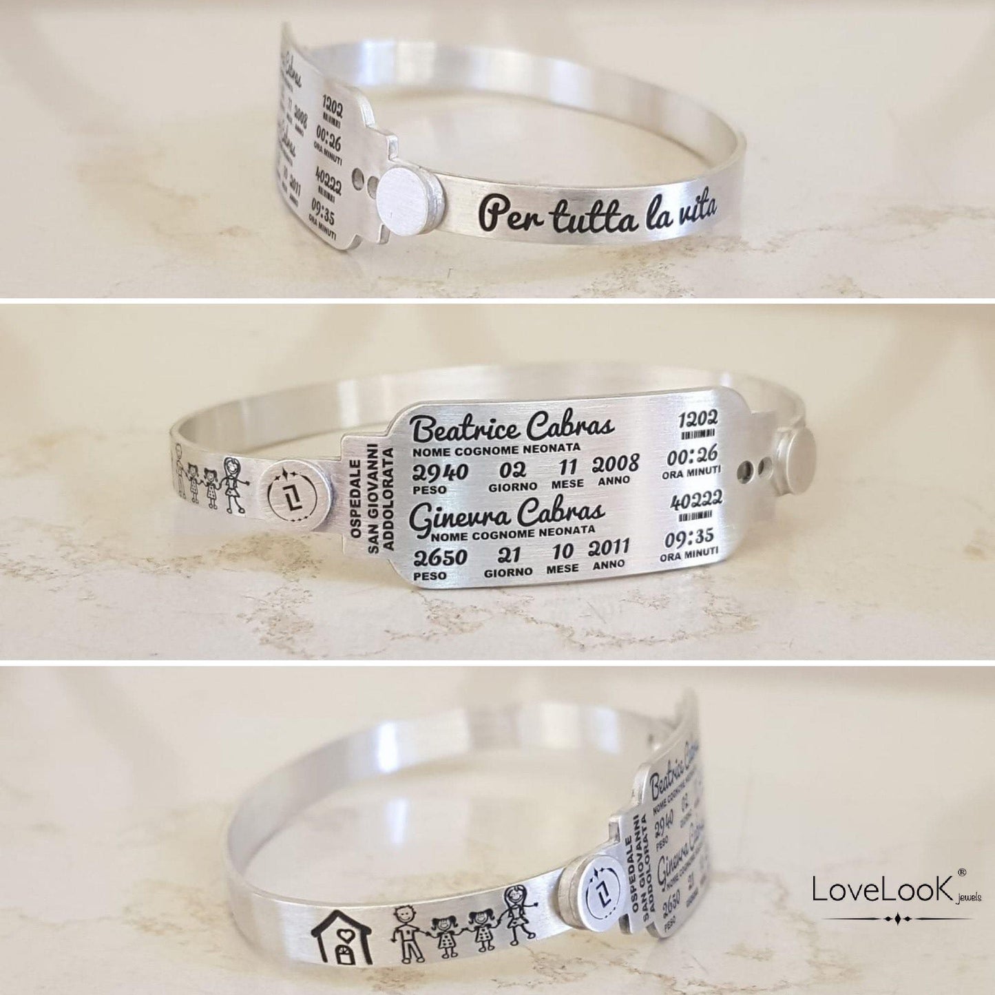 Bracciale Nascita Rigido