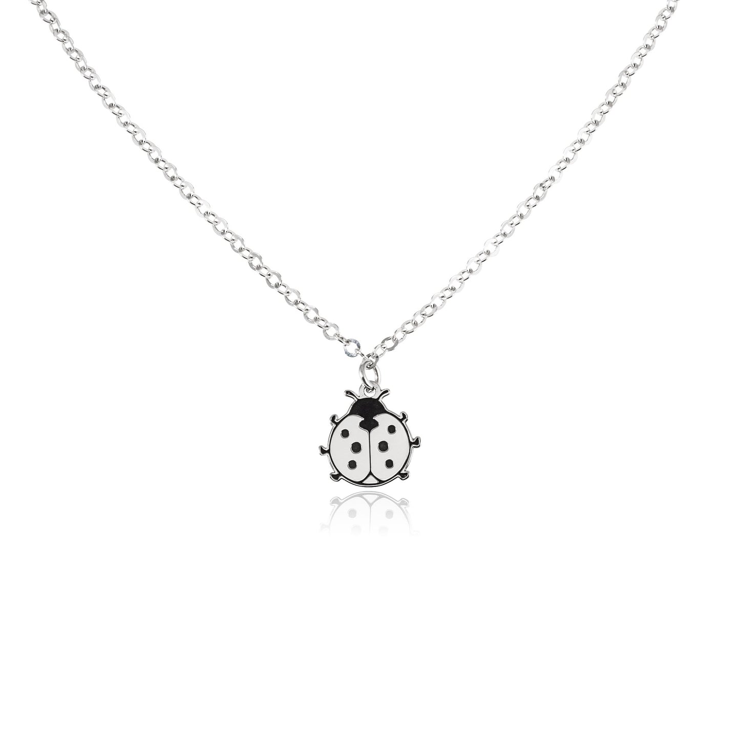 Collana choker coccinella