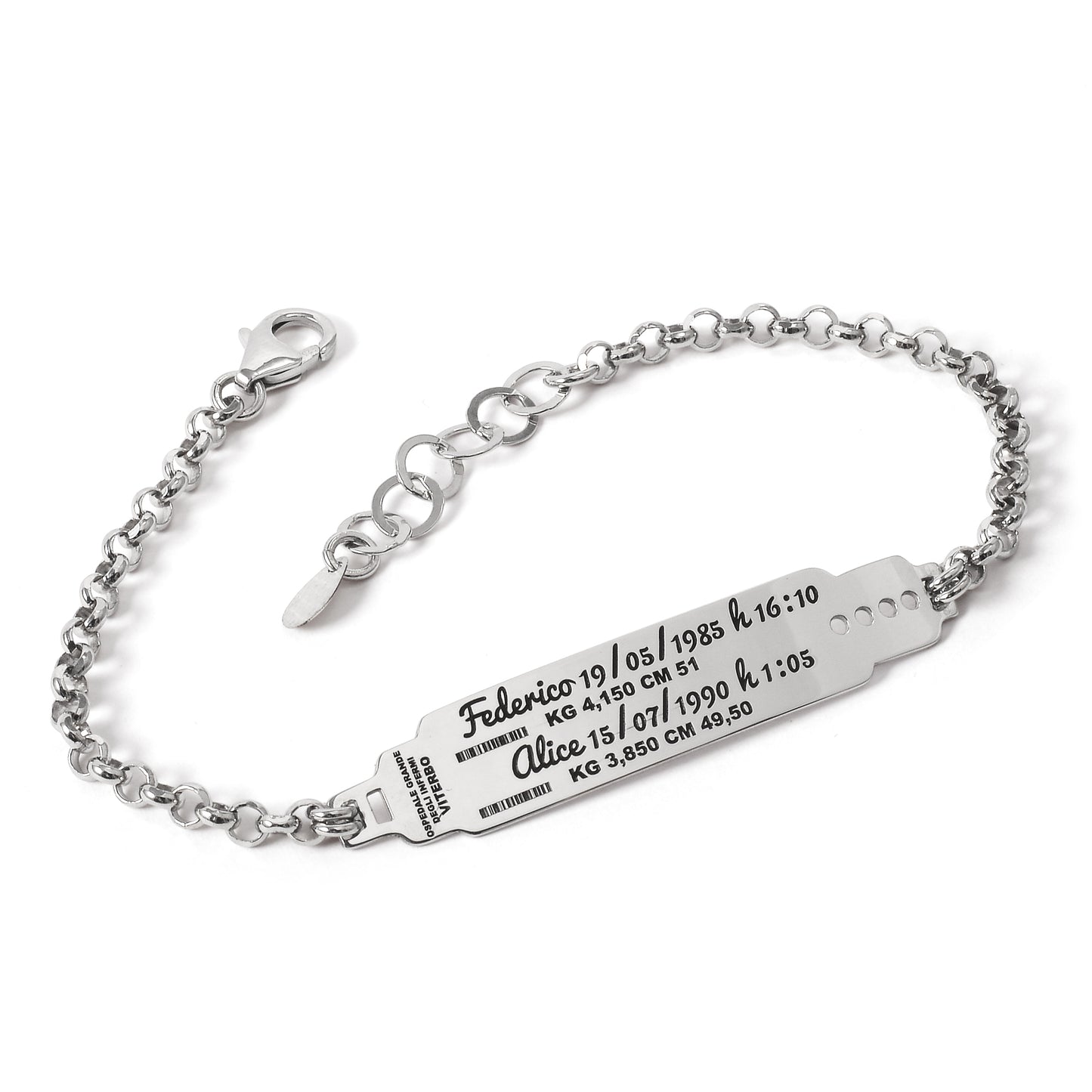 Bracciale Nascita Rolò Singola