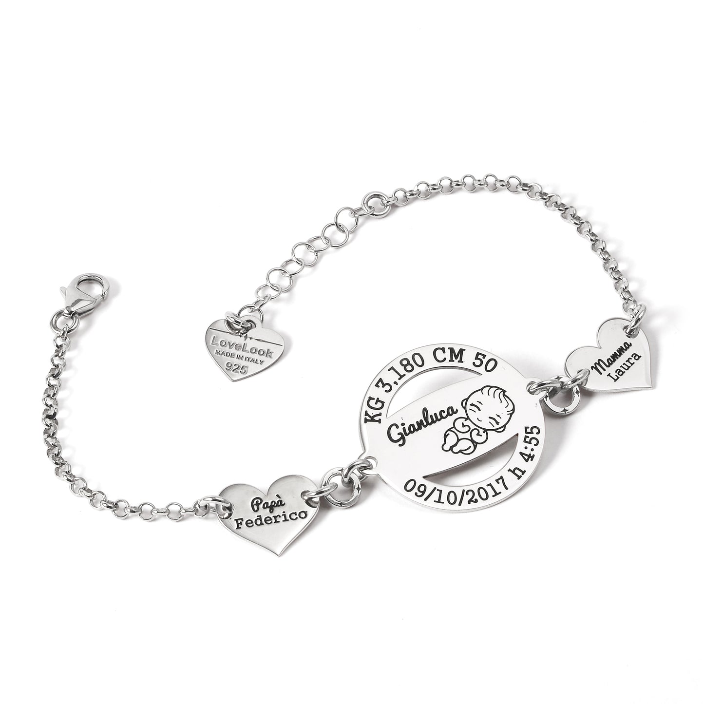 Bracciale Nascita Family