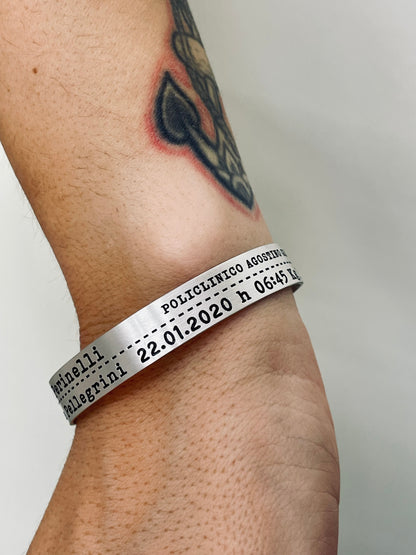 Bracciale Nascita Rigido Eterno