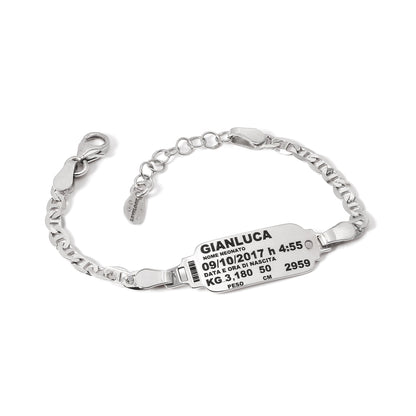 Birth bracelet as a boy or girl
